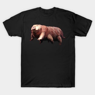 Colorblock Tardigrade Water Bear T-Shirt